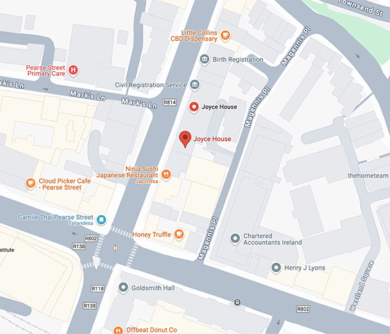 Map of the city